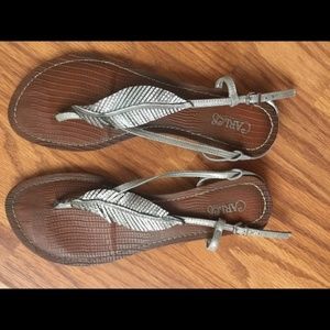 Silver Sandals